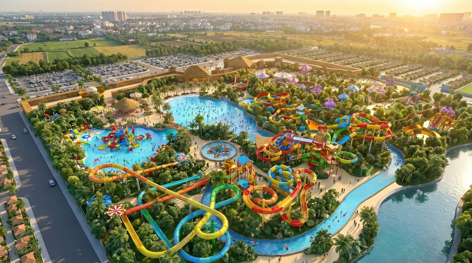 Phối cảnh VinWonders Sài Gòn Park